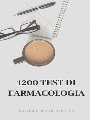 cover image of 1200 Test Di Farmacologia